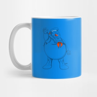 marshmallow man in buu cosplay Mug